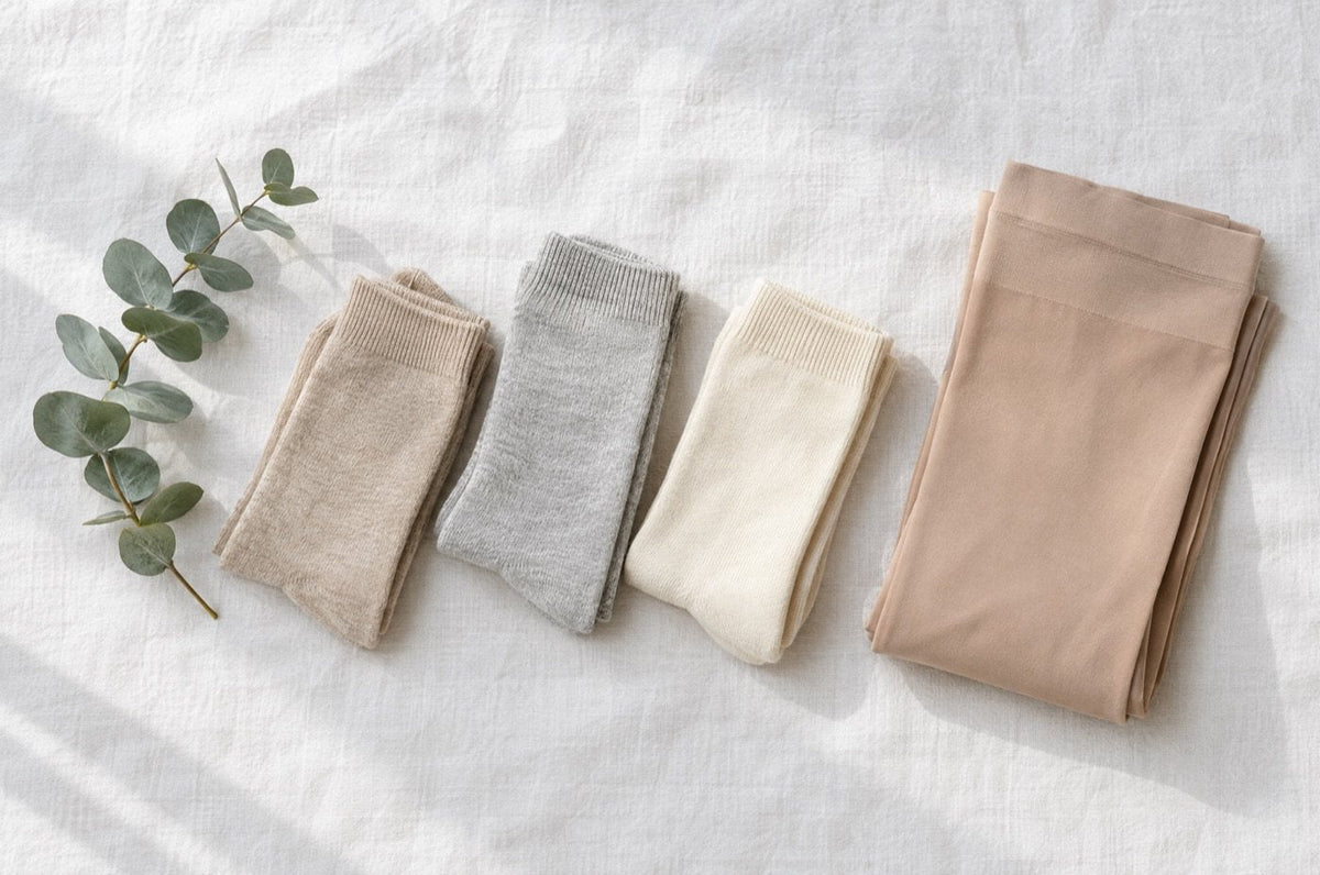 Chaussettes et collants : les bons choix quand on a un oignon au pied
